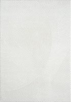 Neutral Cream Area Rug 10' x 14' | White Luxury Zen Carpet | Minimalist Ivory Rugs for Bedroom, Living Room and Dining